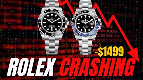 rolex market crash|why are rolex watches down.